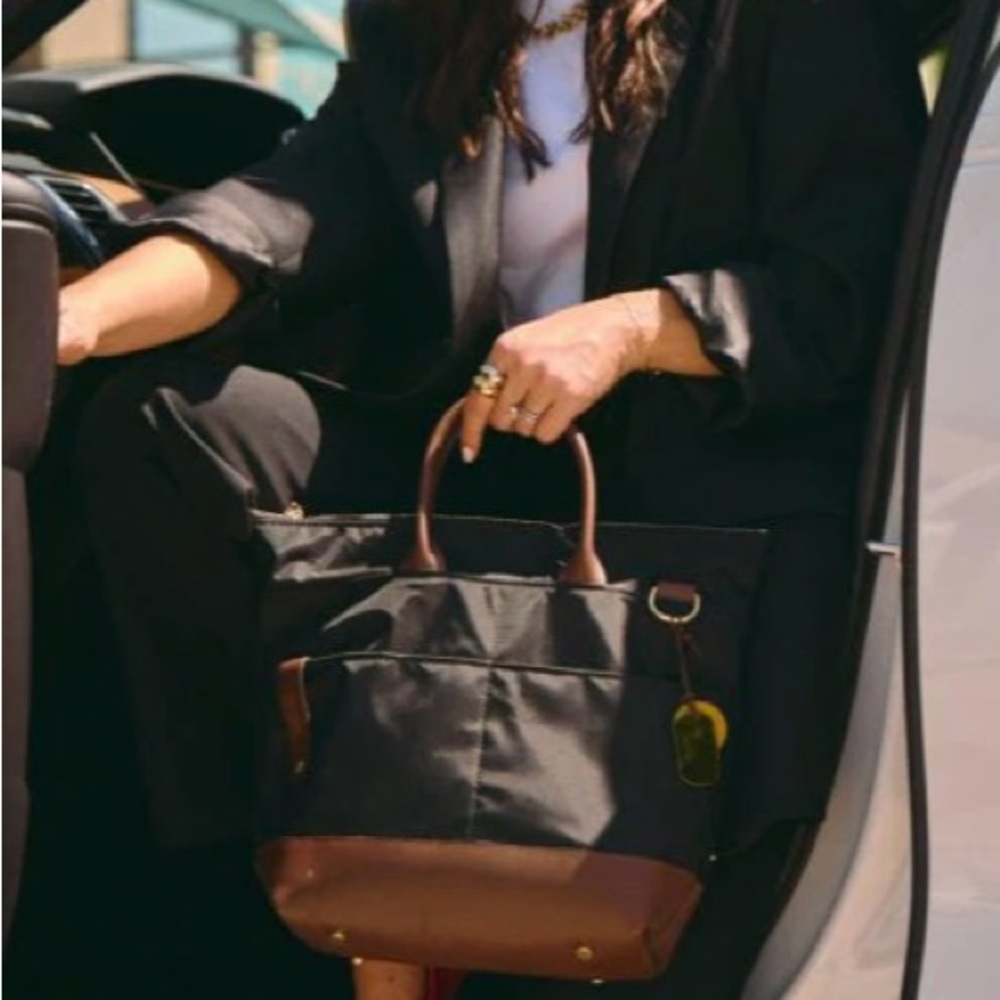 R RIVETER Otto Signature Satchel Tote Bag. (Military wives)